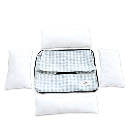 Gemütliches Nest – Das atmungsaktive Baumwollbett für kleine Hunde mit Stil